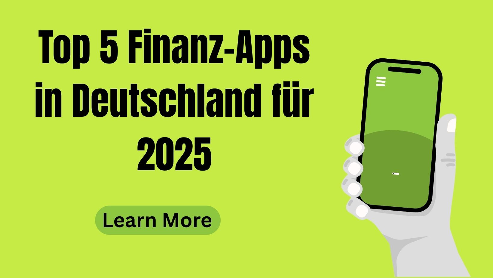 Top 5 Finanz-Apps in Deutschland für 2025